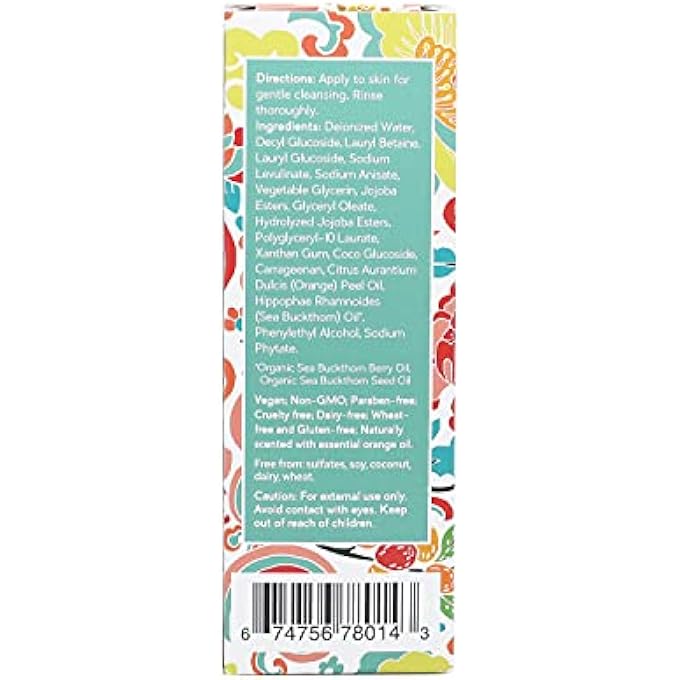 SEABUCKWONDERS ORGANIC SEA BUCKTHORN EXFOLIATING FACIAL CLEANSER, 4 FL OZ - Image 2